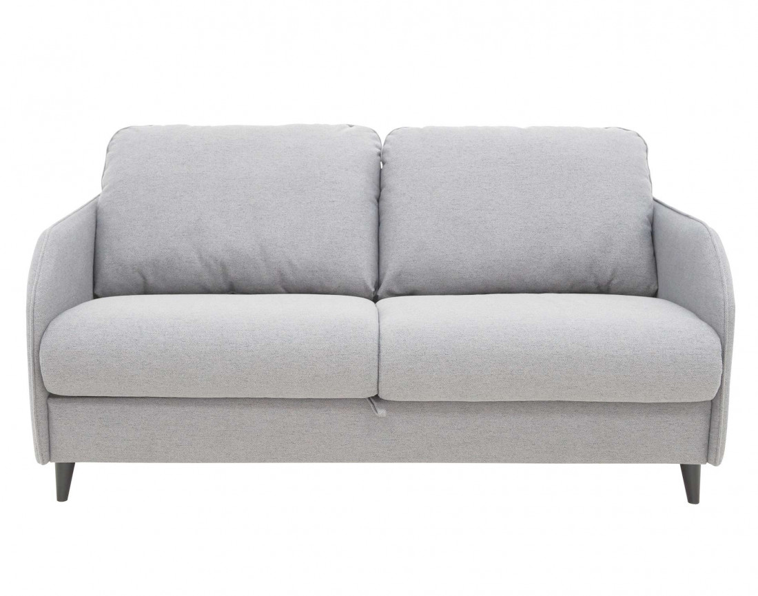 canapé 3 places convertible - couchage quotidien matelas 11 cm - en tissu - Cosmos