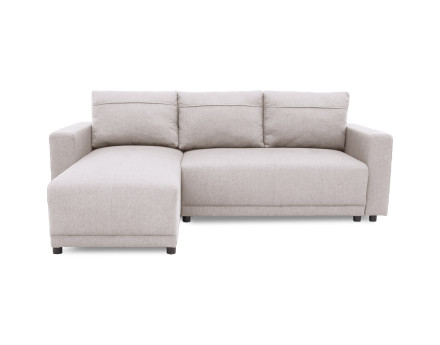 Canapé d'angle réversible 4 places convertible avec coffre -  Pilea