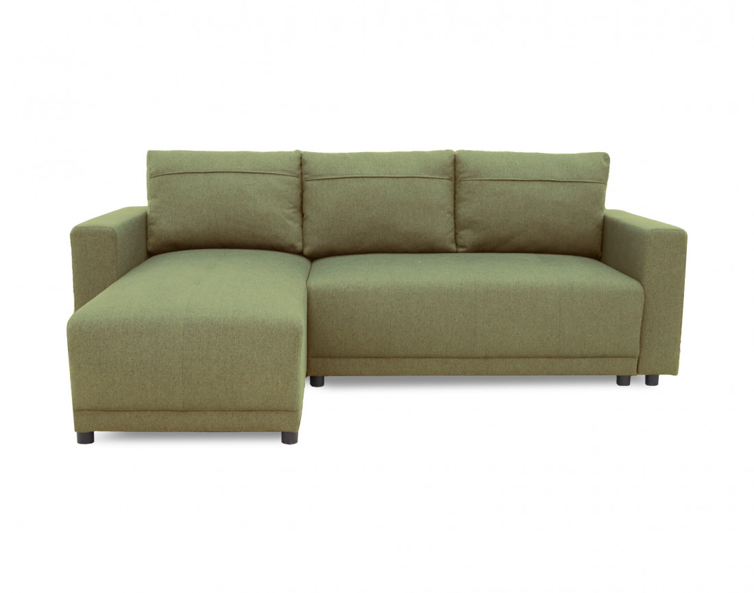 Canapé d'angle réversible 4 places convertible avec coffre -  Pilea