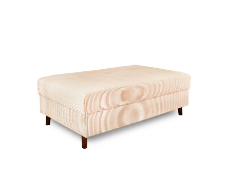 Pouf modulable en velours côtelé - Rune