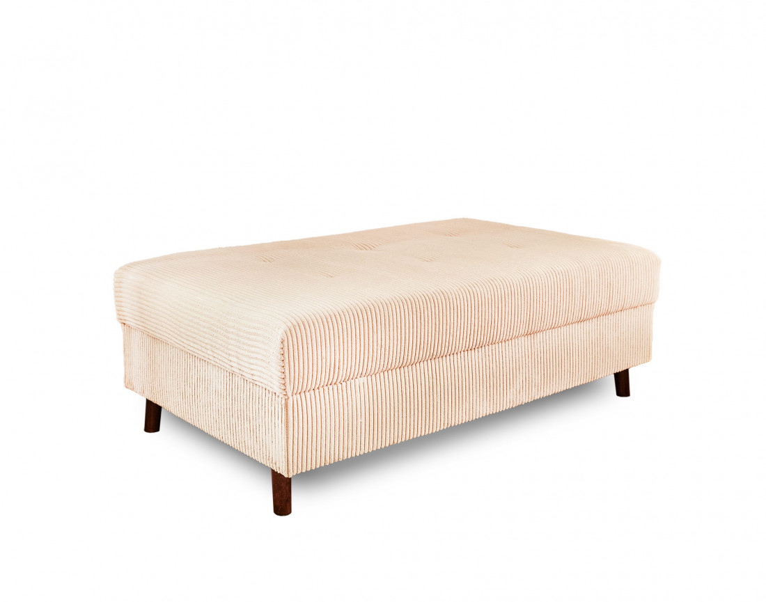 Pouf modulable en velours côtelé - Rune