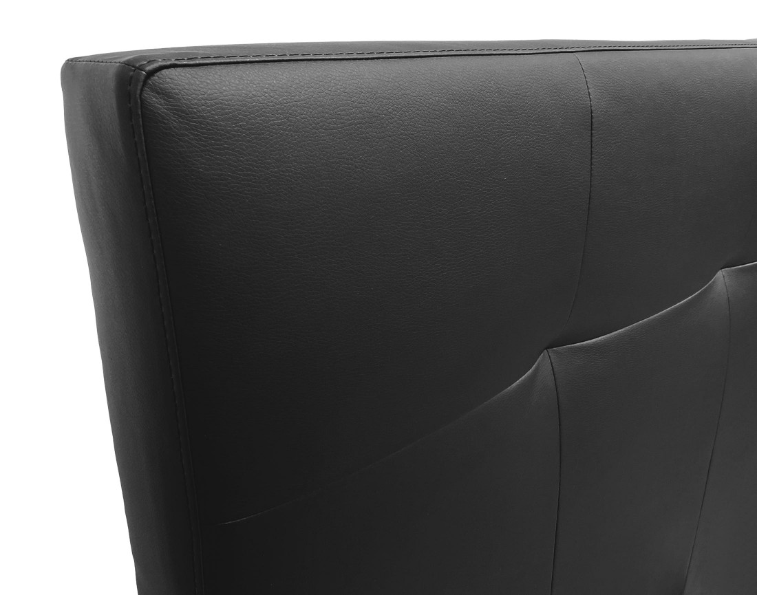 Lit 160x200 cm avec sommier inclus en simili Magritte