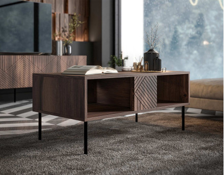 Table basse bois 100 cm Salvador