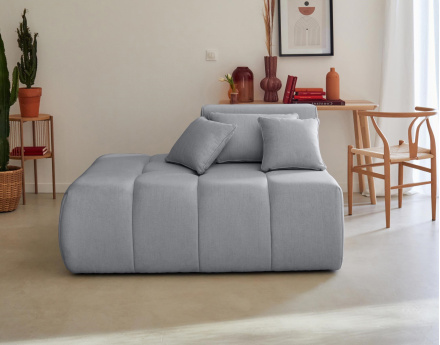 Module d'assise gauche en tissu Caracas