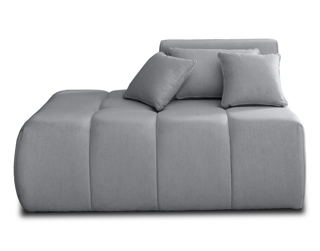Module d'assise gauche en tissu Caracas