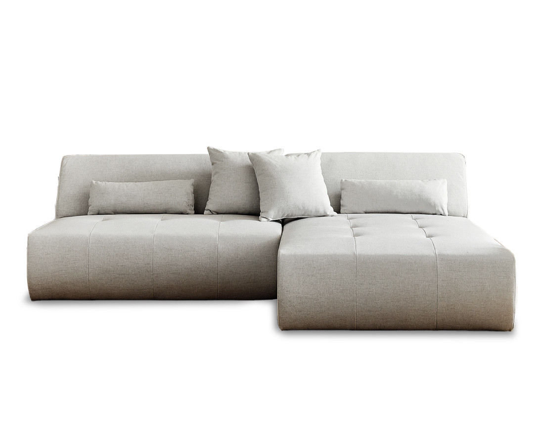 Canapé d'angle réversible modulable 4 places - en tissu - Onyx