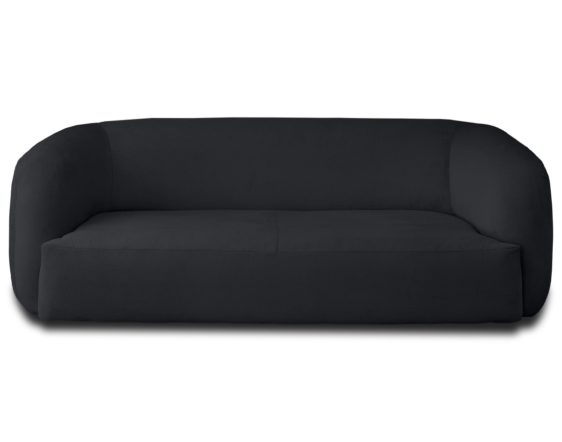 Canapé 3 places en velours Ernee