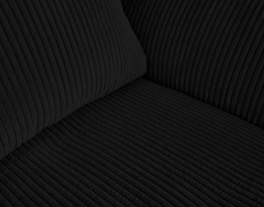 Canapé 3 places en velours côtelé Rune