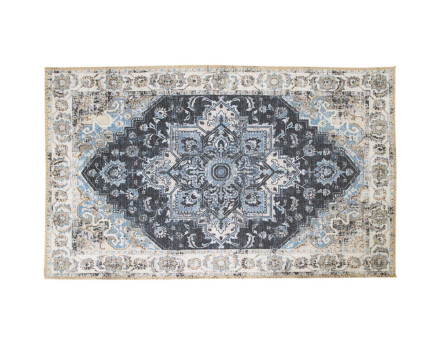 Tapis bleu 160x230 cm Galdar