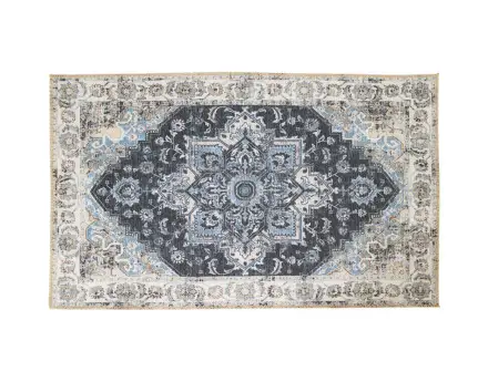 Tapis bleu 160x230 cm Galdar