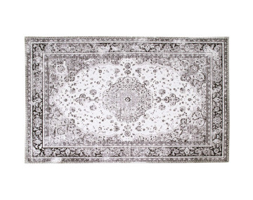 Tapis noir et blanc 160x230...