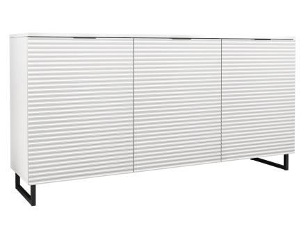 Buffet bas blanc 150 cm Barbara