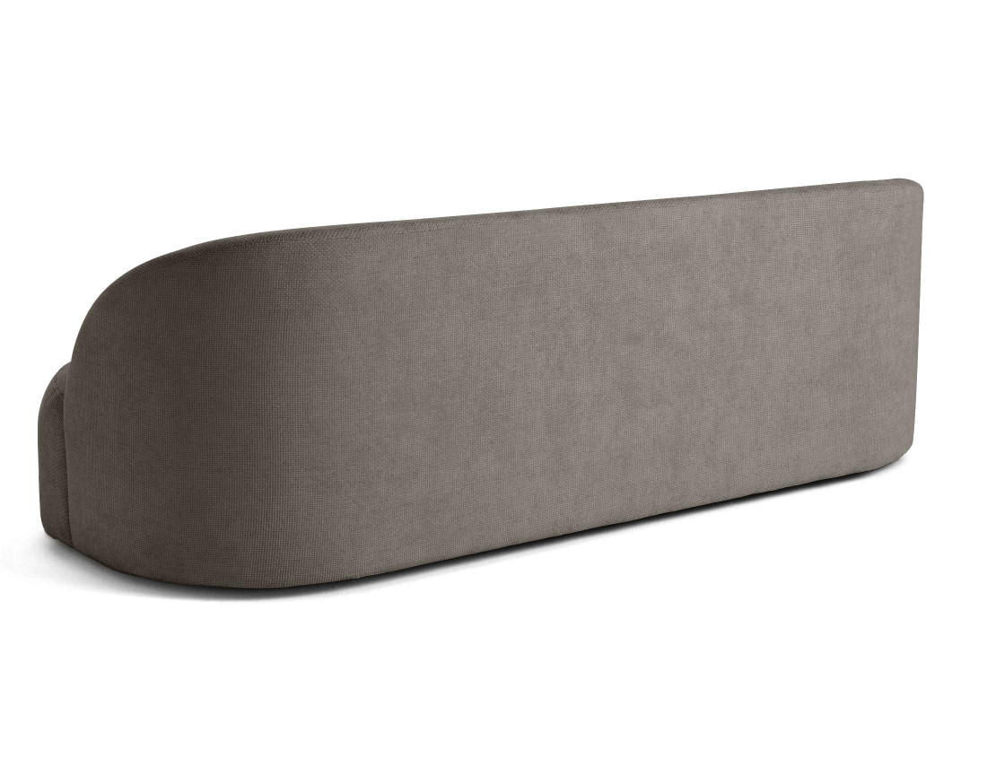 Canapé 3 places en velours texturé Polaris