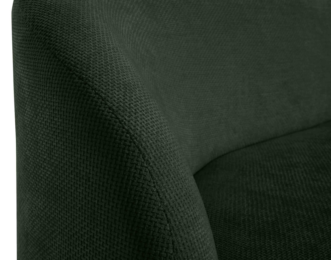 Canapé 3 places en velours texturé Polaris