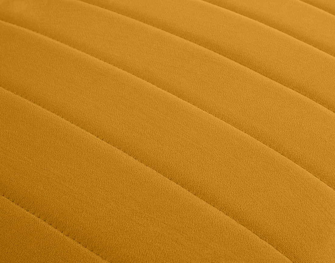 Canapé modulable 2 places en velours Nova