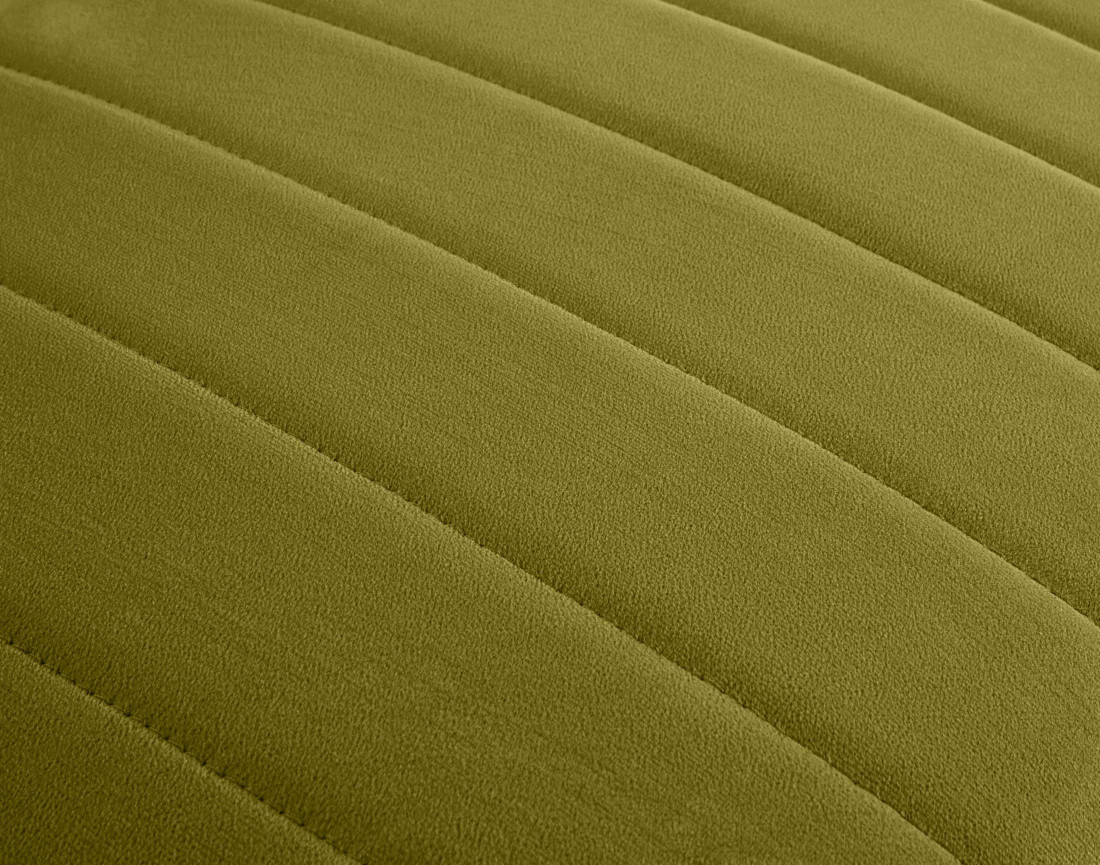 Canapé modulable 2 places en velours Nova