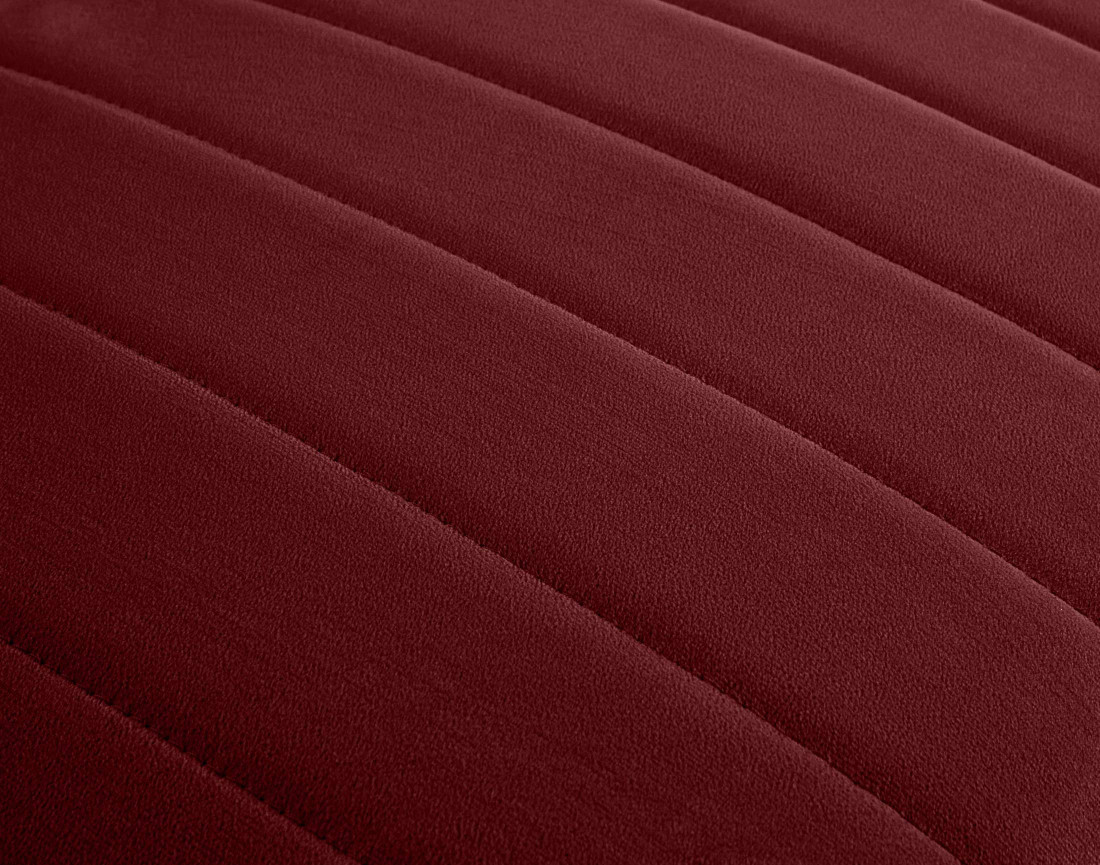 Canapé modulable d'angle réversible 6 places en velours Nova