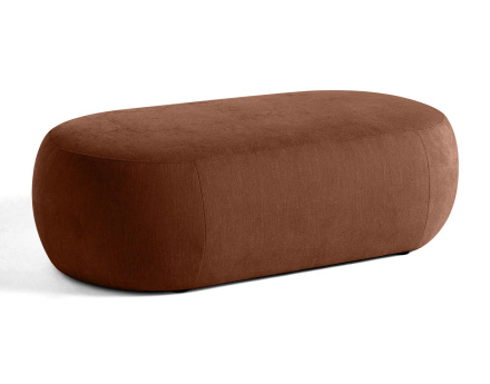 Santorini - pouf modulable en tissu texturé