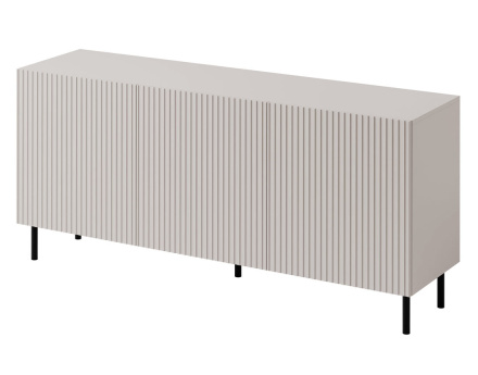 Buffet 3 portes écru 156 cm Timote