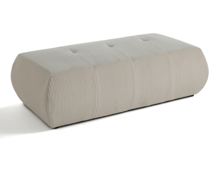 Pouf modulable en velours...
