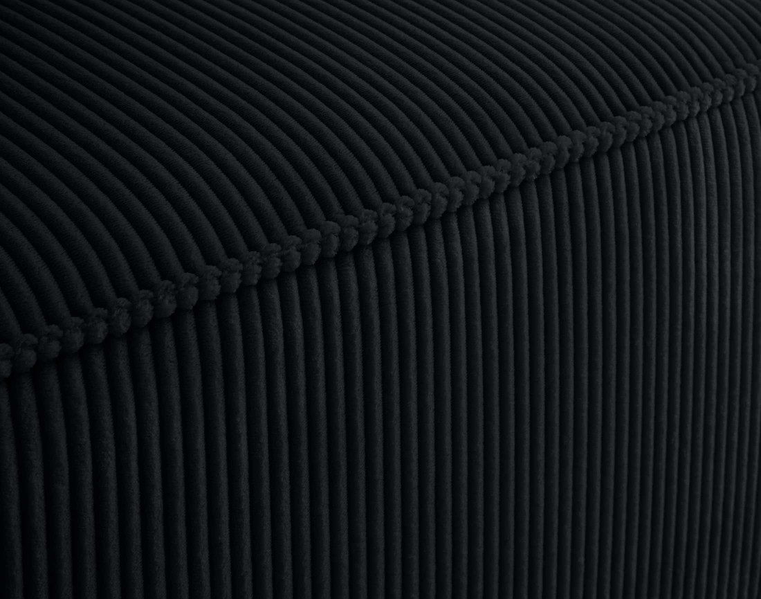 Canapé modulable 2 places en velours côtelé Arty