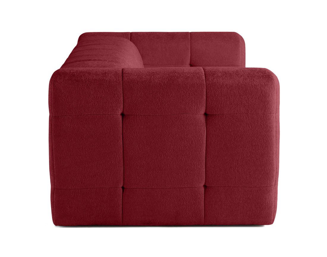 Canapé 3 places en tissu texturé Suzano