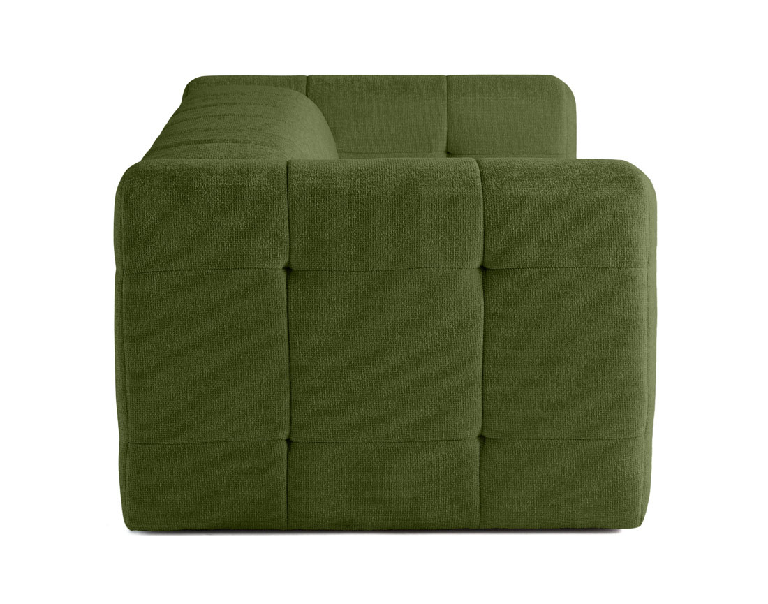 Canapé 3 places en tissu texturé Suzano