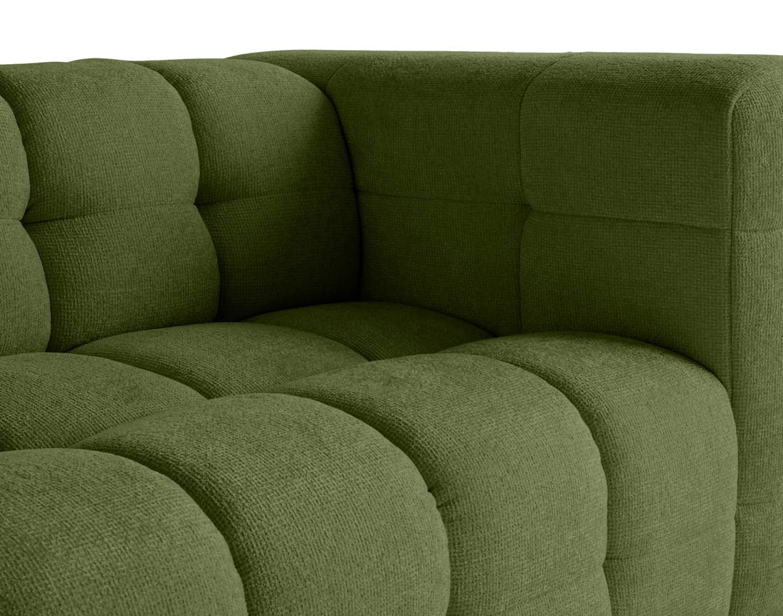 Canapé 3 places en tissu texturé Suzano