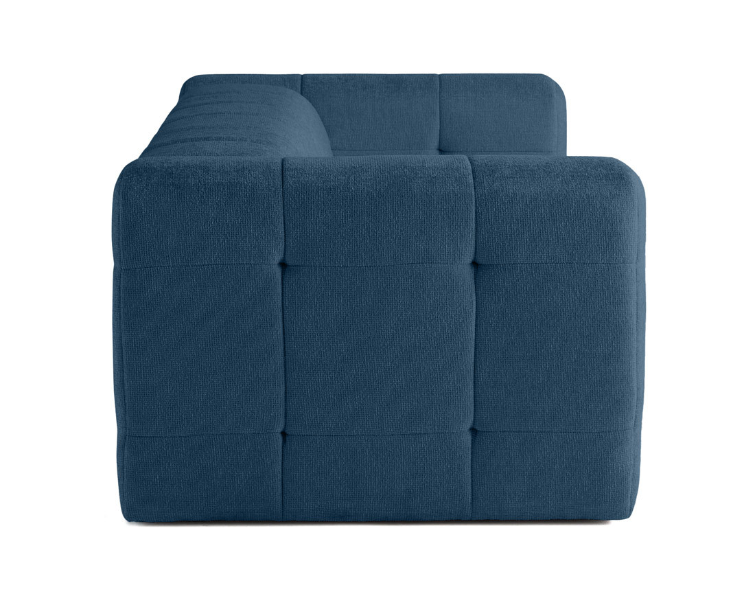 Canapé 3 places en tissu texturé Suzano