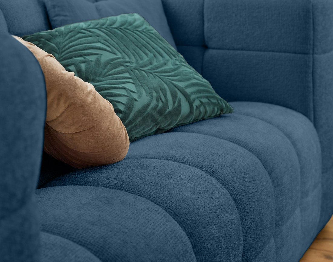 Canapé 3 places en tissu texturé Suzano