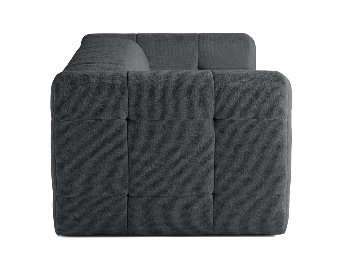 Canapé 3 places en tissu texturé Suzano