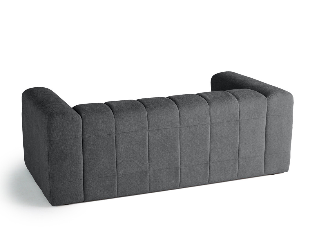 Canapé 3 places en tissu texturé Suzano