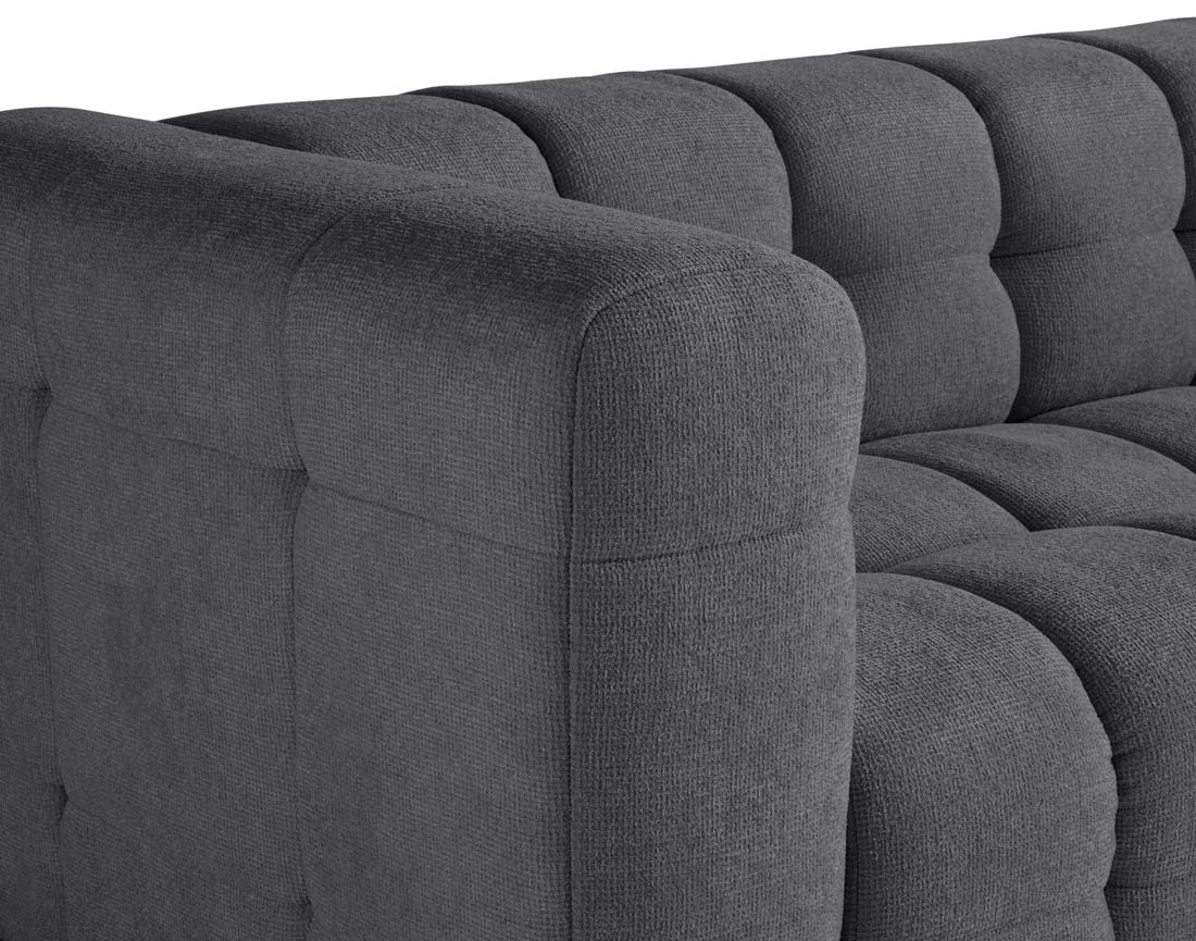 Canapé 3 places en tissu texturé Suzano