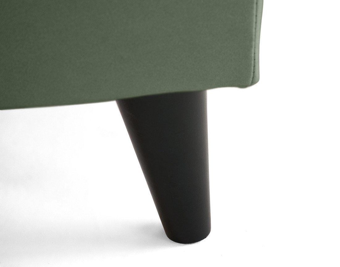 Canapé d'angle réversible 4 places convertible avec coffre en simili Nordic