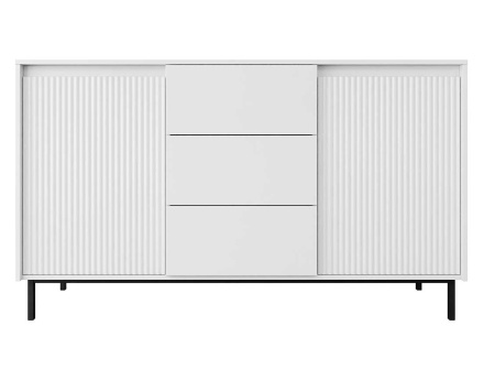 Buffet bas blanc 153 cm Girona