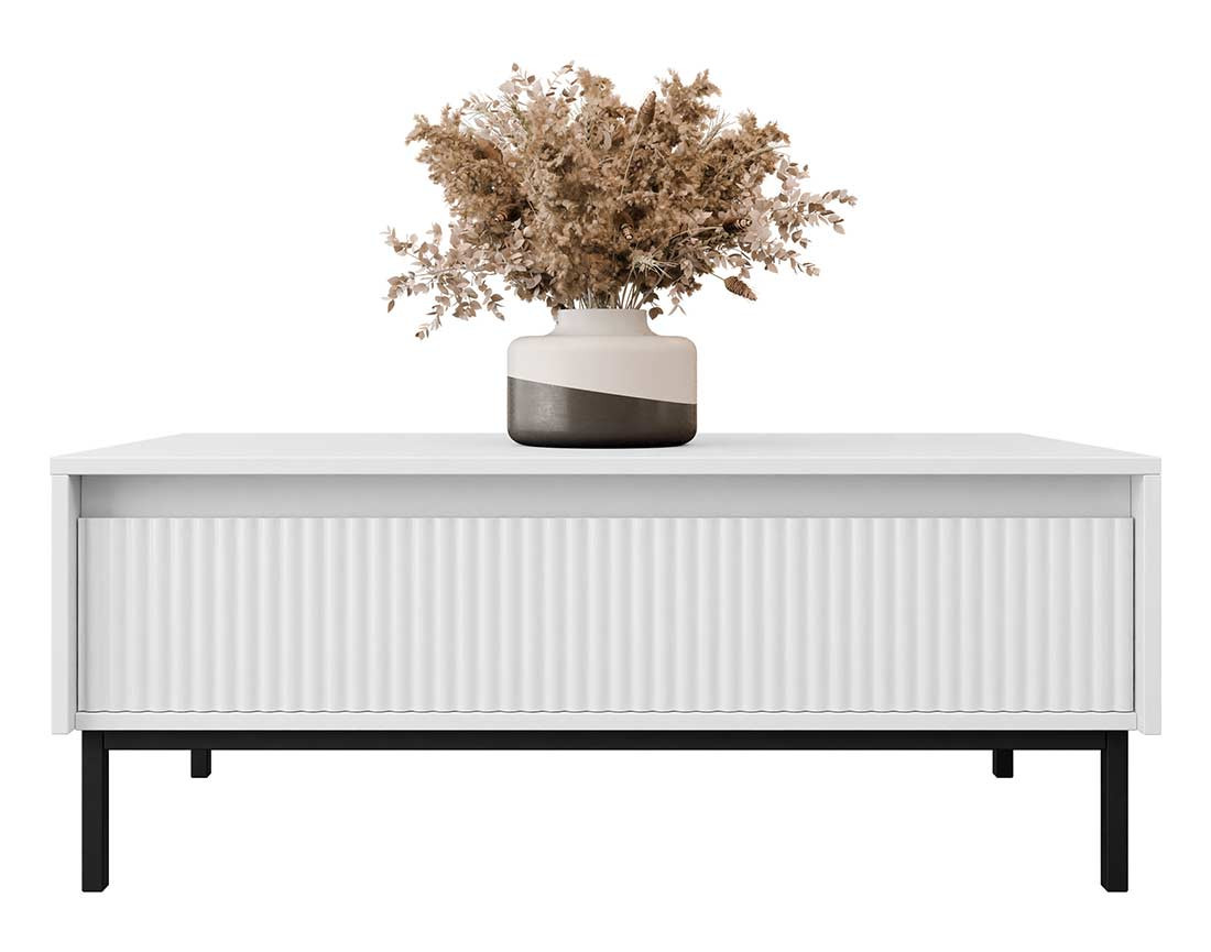 Table basse blanc 100 cm Girona