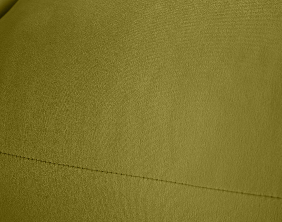 Canapé droit 4 places en velours Napoli