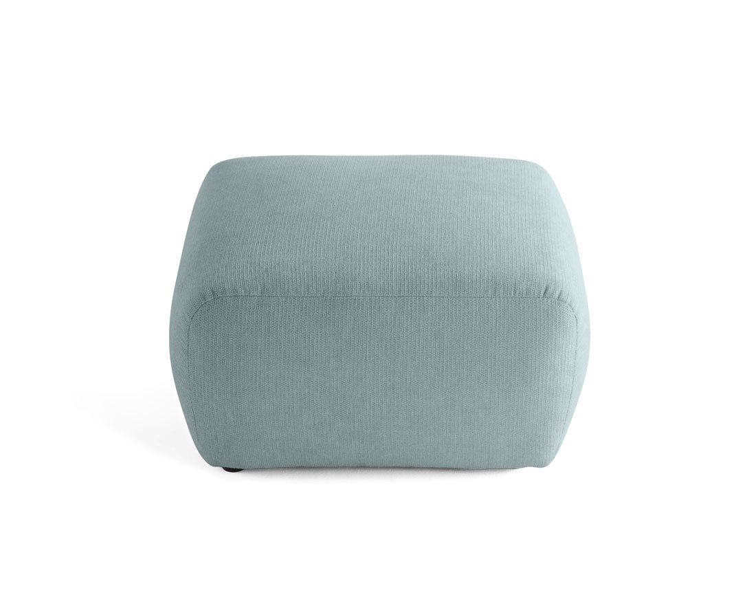 Pouf en tissu texturé Sorrente