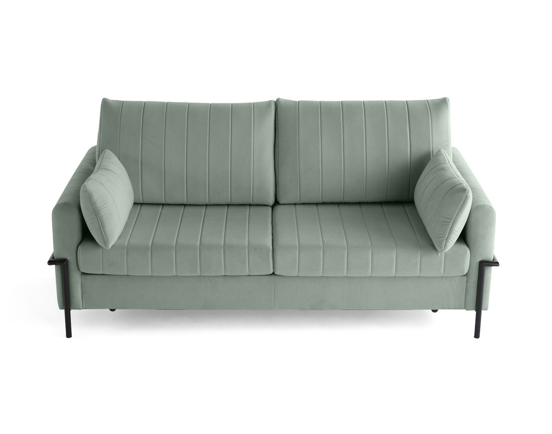 Canapé 3 places convertible couchage quotidien, matelas inclus Ercolano