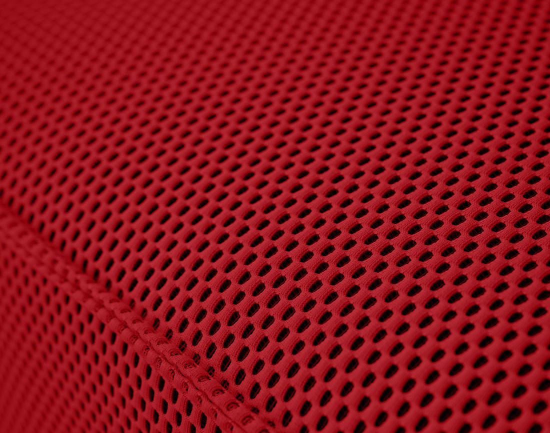 Canapé modulable 2 places en tissu mailles 3D Arty