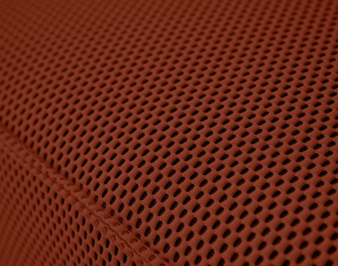 Canapé modulable 3 places en tissu mailles 3D Arty