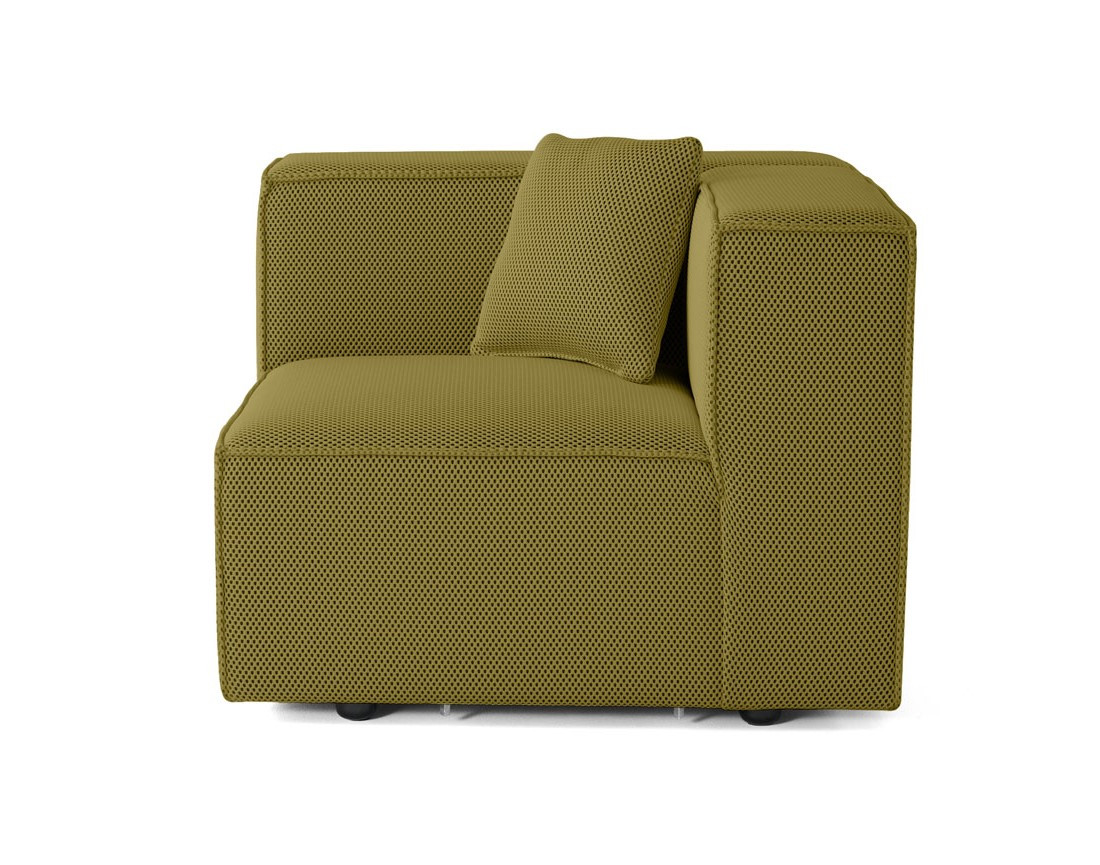 Module d'assise gauche en tissu mailles 3D Arty