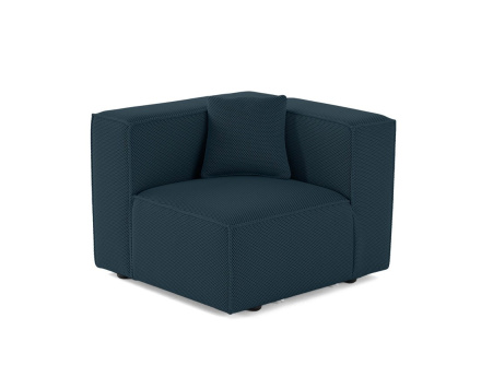 Module d'assise gauche en tissu mailles 3D Arty