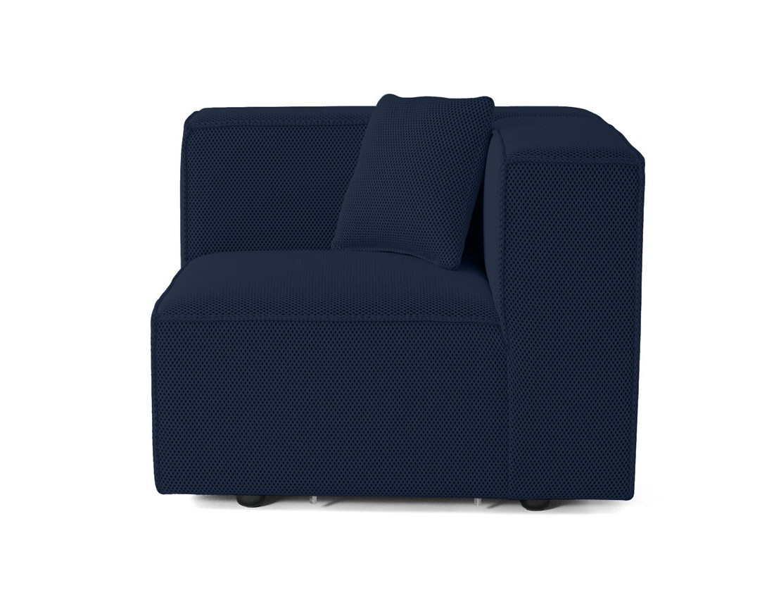 Module d'assise gauche en tissu mailles 3D Arty