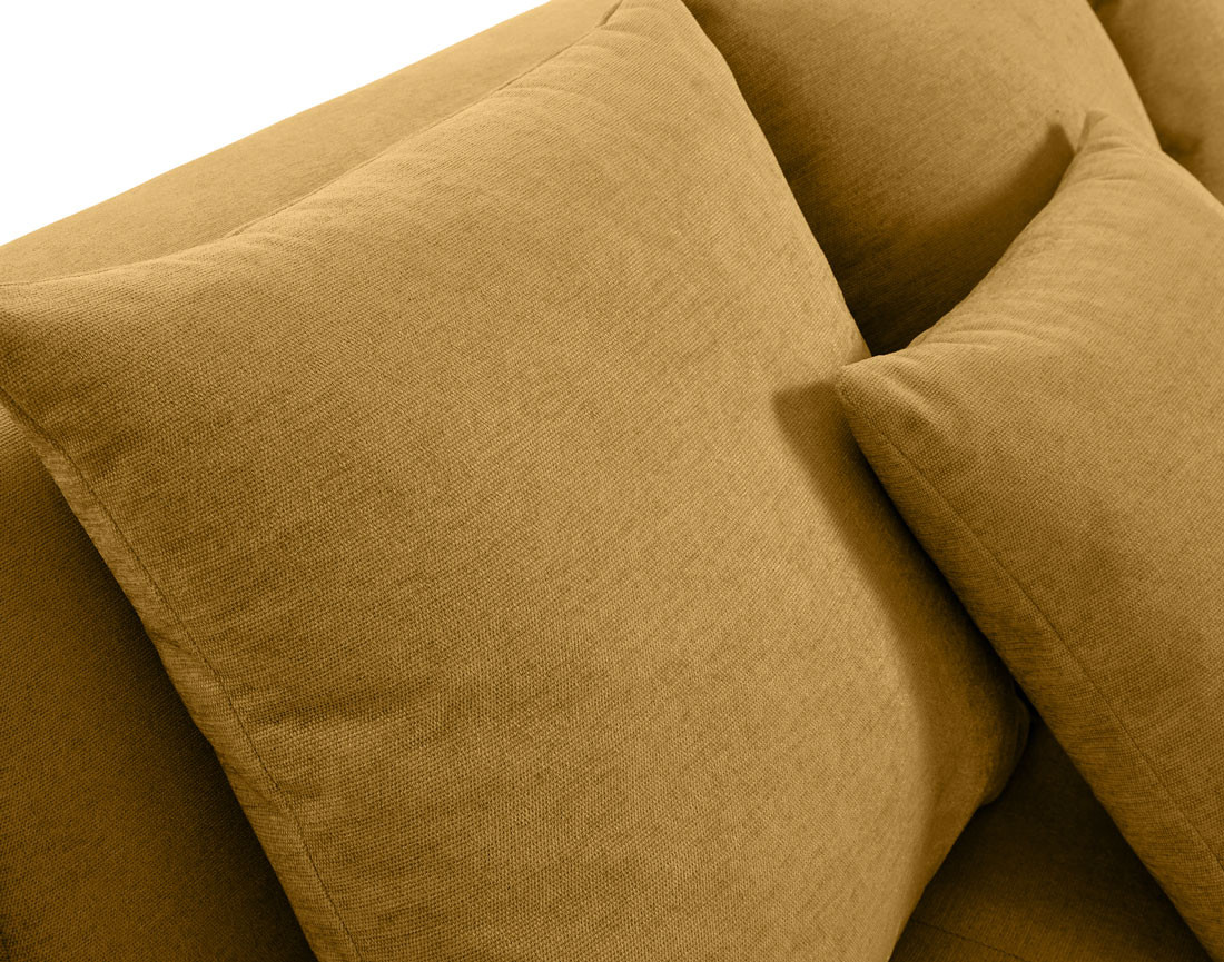 Canapé modulable 2 places en tissu Amalfi