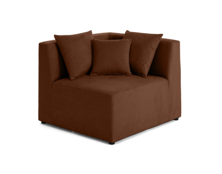 Module d'angle réversible en tissu Amalfi
