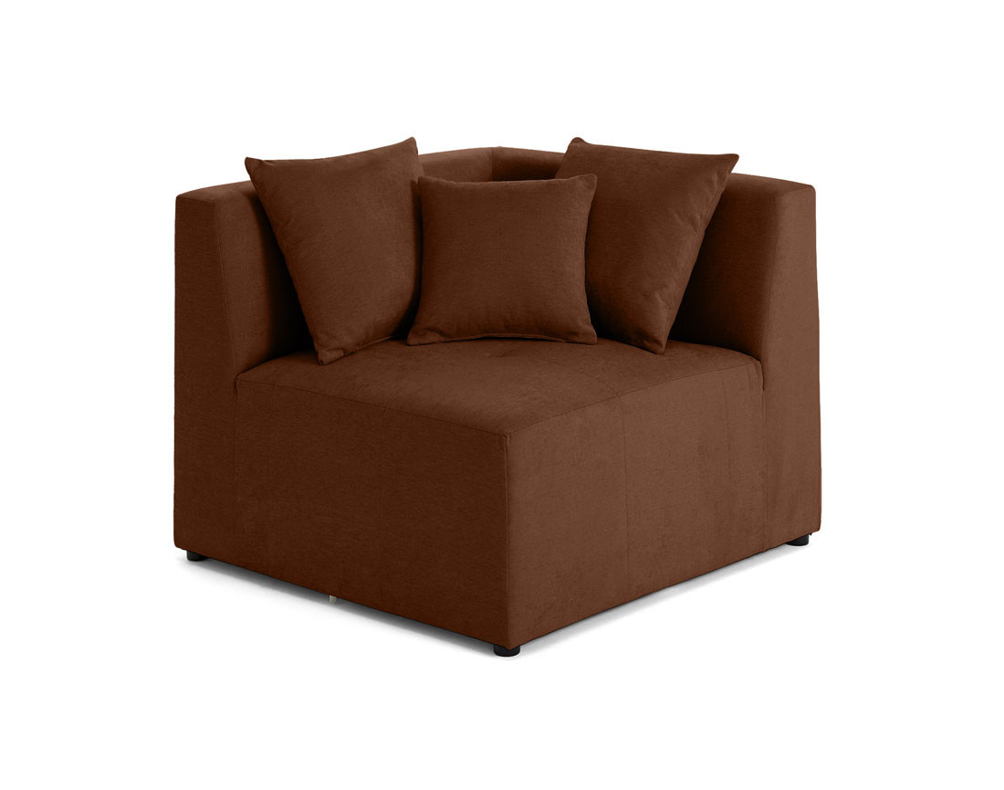Module d'angle réversible en tissu Amalfi