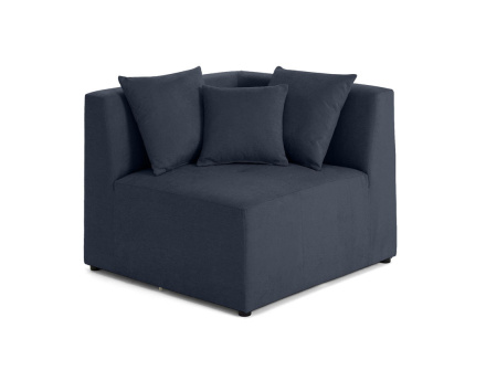 Module d'angle réversible en tissu Amalfi