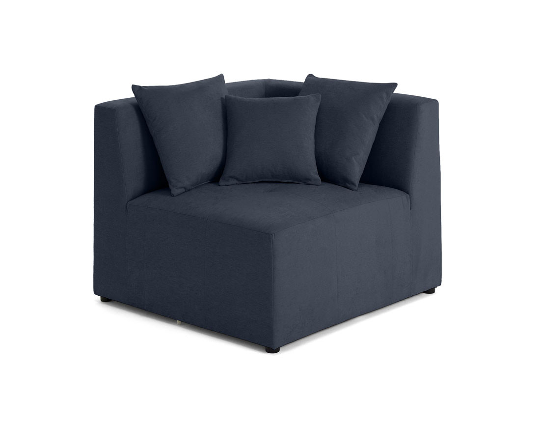 Module d'angle réversible en tissu Amalfi