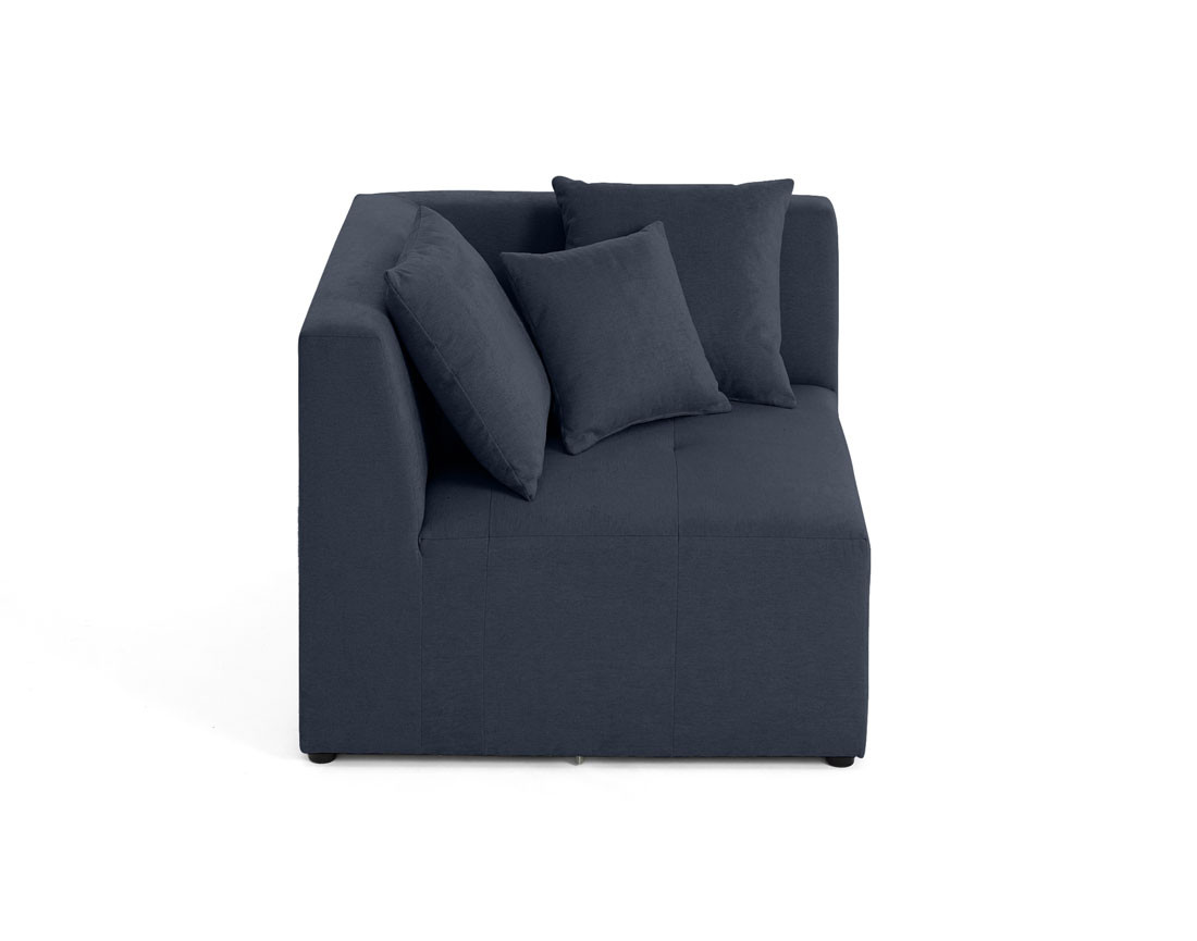 Module d'angle réversible en tissu Amalfi